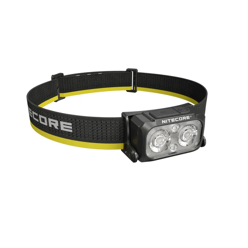 NITECORE NU25 MCT 400 lúmenes lanzamiento máximo de 132 metros USB-C faro recargable 3 fuentes de luz faro ligero impermeable