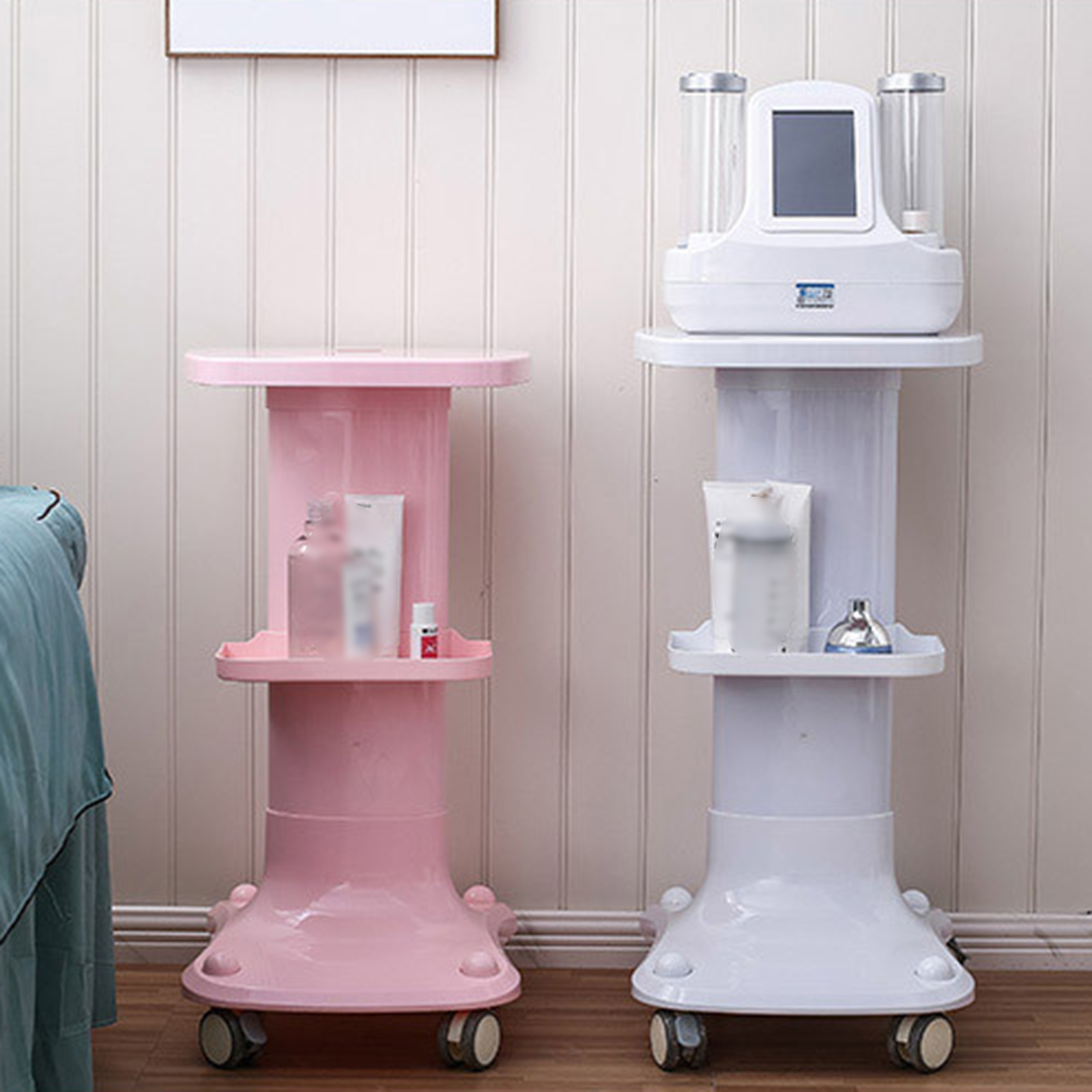 Salon Spa Kosmetik maschine Trolley Stand Beauty Instrument Rollwagen halter Beauty Spa Trolley