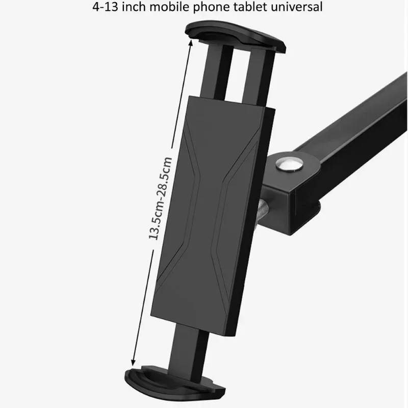 1 Uds soporte de pared para tableta soporte de pared para teléfono móvil extensible de brazo largo soporte de pared de Metal ajustable para iPad para iPhone 4-13 pulgadas