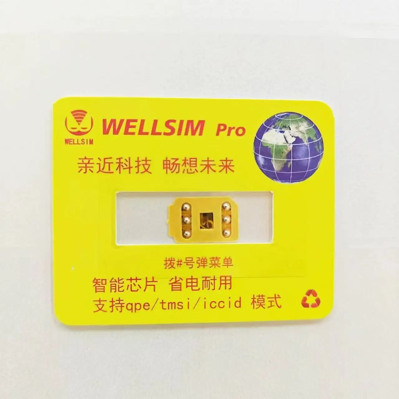 Wellsim Pro V4.1 com modo QPE MEP Way para iPhone6 a 17promax