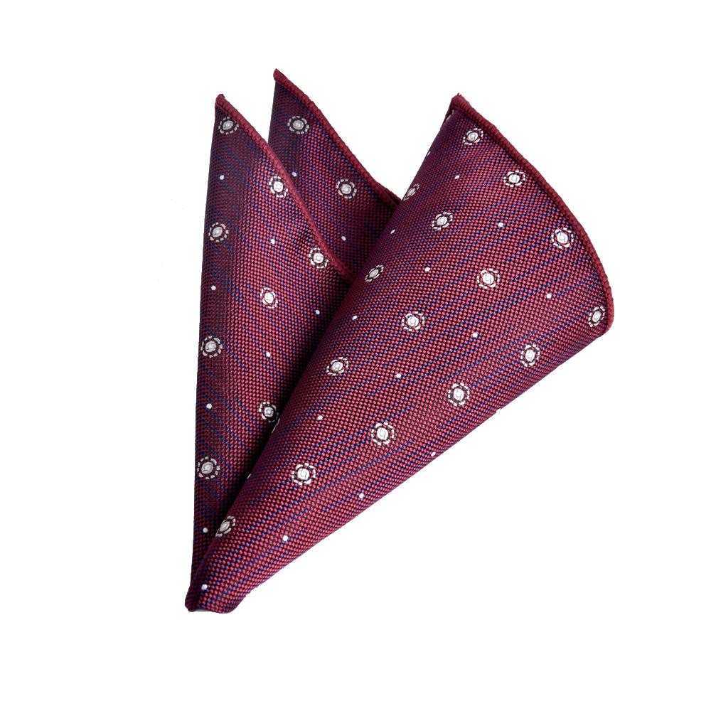 Neues 23*23cm Taschentuch für Männer Wein rot Einst ecktuch Luxus Herren Geschenk Business Anzug