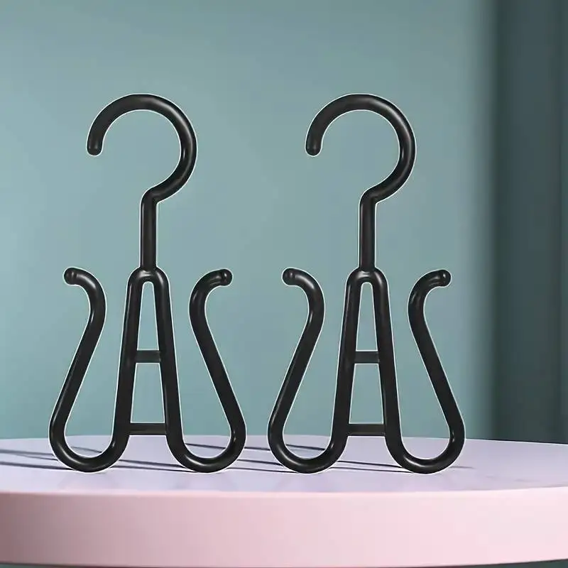 2PCS แบบพกพาแขวนวิกผม-Stylish และสะดวกขาตั้งวิกผม Drying Rack และจอแสดงผล-เหมาะสําหรับหลายวิกผมและหมวก,รองเท้าแขวน