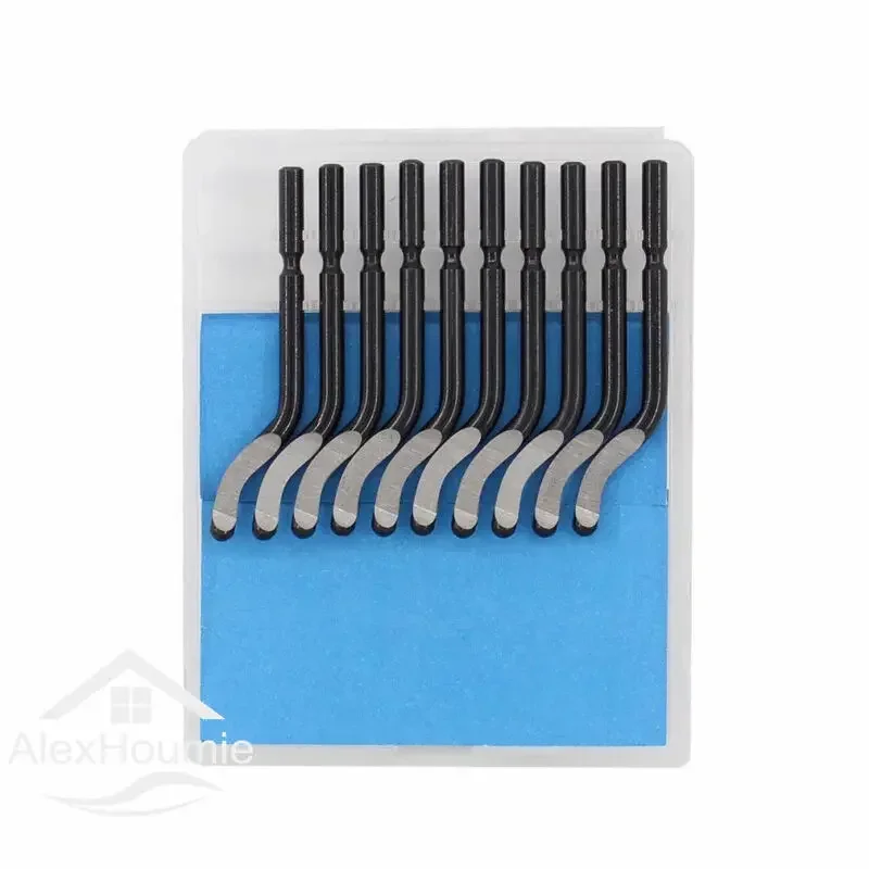 Tay Burr Cắt Tỉa Dao BS1010 NB1100 Edge Nạo Ống Tông Đơ Cắt HSS Nhựa Kim Loại Gỗ Deburring Dụng Cụ Thô Edge Tẩy Trang