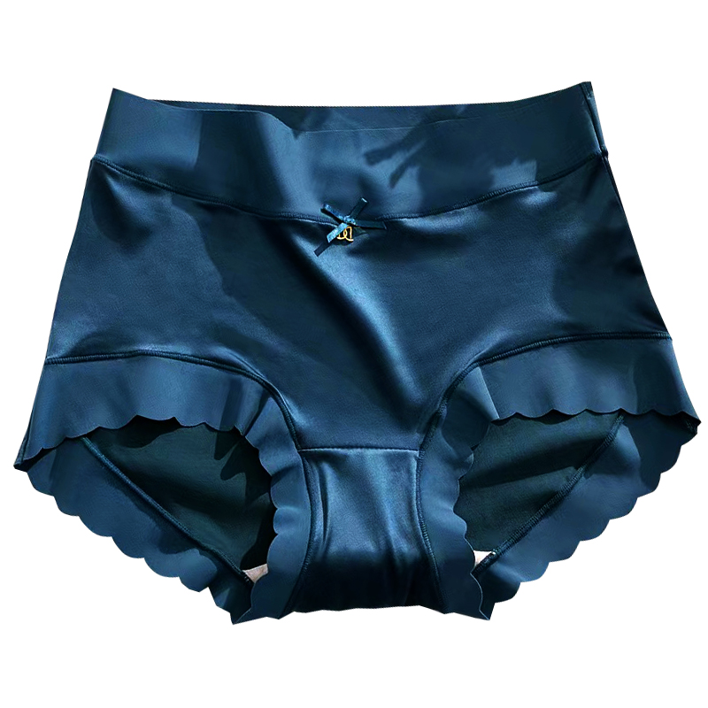 Ice silk Underwear Women's Briefs Soft Sexy High quality Comfortable Abdomen Panties smooth Lingerie