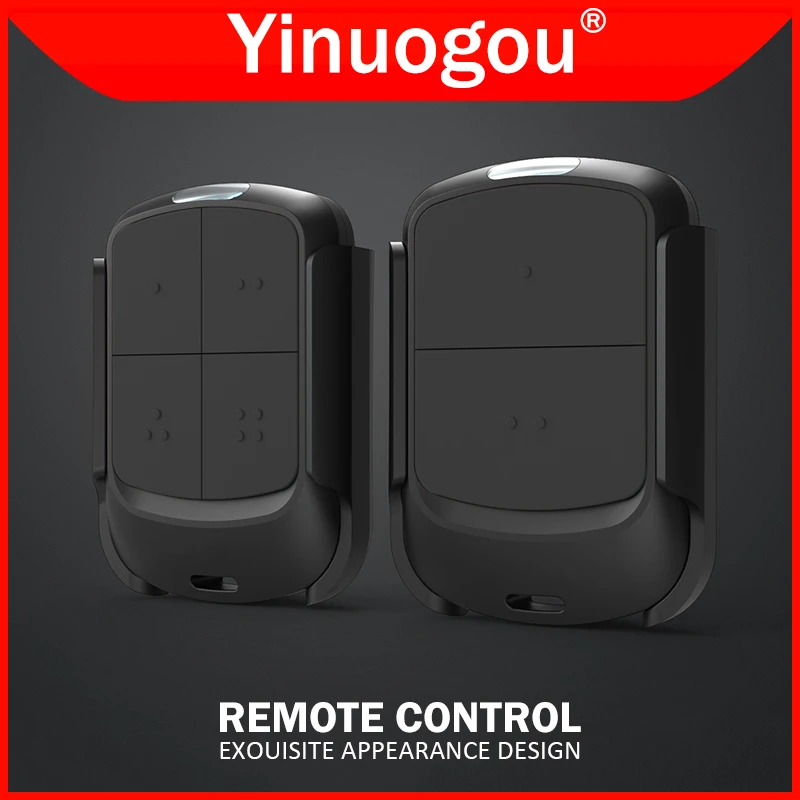 YNG800 mando garaje universal duplicador de Control remoto para puerta de garaje, multifrecuencia, 280MHz-868MHz, grabador de código, transmisor de abridor de barrera eléctrica