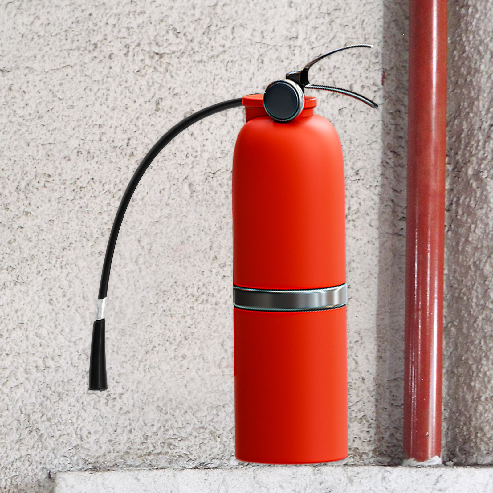 10 Stück Flaschenbürsten zum Reinigen von Feuerlöscher-Blöschern, Ersatzschlauch