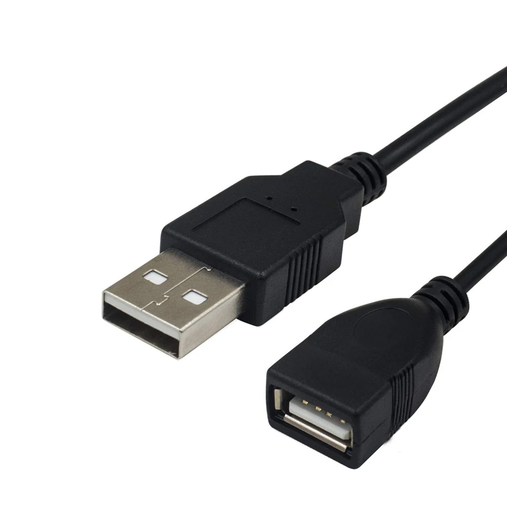 Câble USB avec interrupteur marche/arrêt, 2 pièces, Extension de câble à bascule pour lampe USB, ligne d'alimentation pour ventilateur USB, adaptateur Durable, casque USB LED