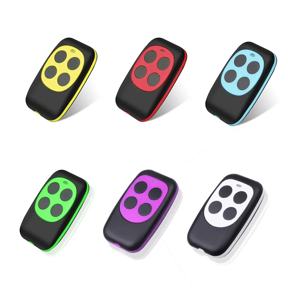 433Mhz Garage Door Remote Control Duplicator 4 Keys Code Grabber Clone Gate Key Fob Command Hand Transmitter
