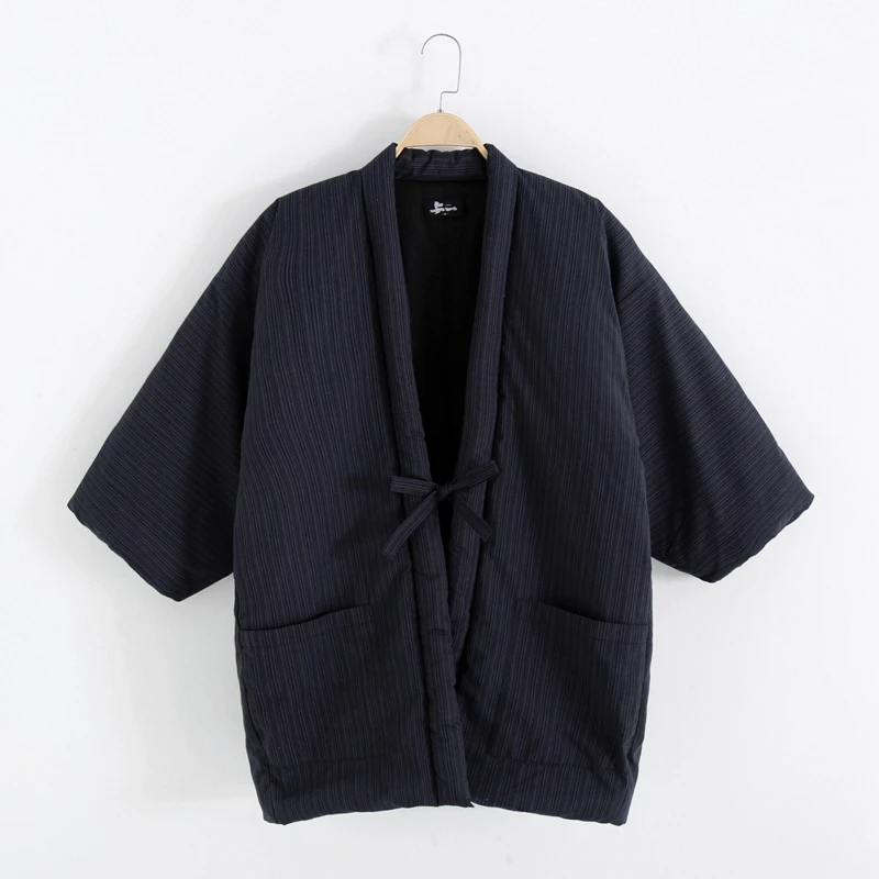 Hanten Jacken Mäntel Kimono Winter Strickjacke Haori Frauen Warm Verdicken Yukata Männer Japanische Vintage Kleidung