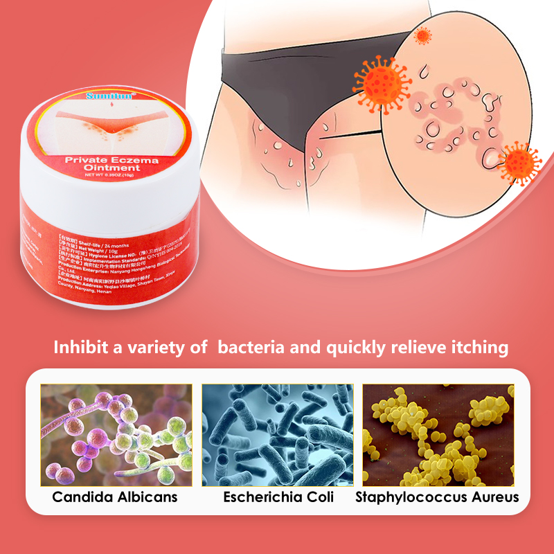 Антибактериальный крем от зуда, экземы, дерматита, бедра и грибков