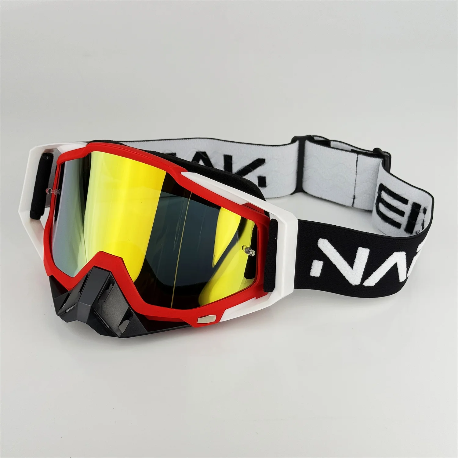 Occhiali/occhiali da motocross per moto NAFEIB: occhiali antivento e resistenti agli urti per avventure di guida MTB, ATV e fuoristrada.