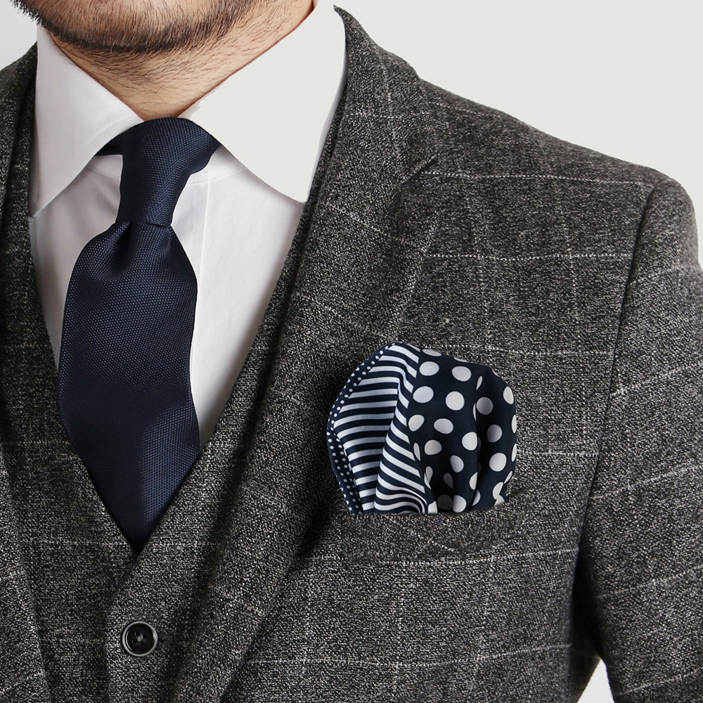 Mans kieszonkowy plac chusteczka duży rozmiar 33*33cm drukowanie Paisley Patchwork Houndstooth chusteczka dla mężczyzn garnitur wesele