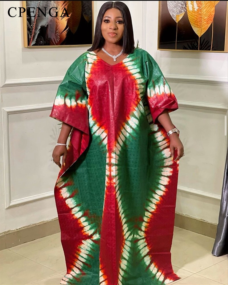 Plus size impressão africano boubou vestido para mulheres elegante senhora vestido de festa à noite tradicional áfrica dashiki roupas kaftan robe