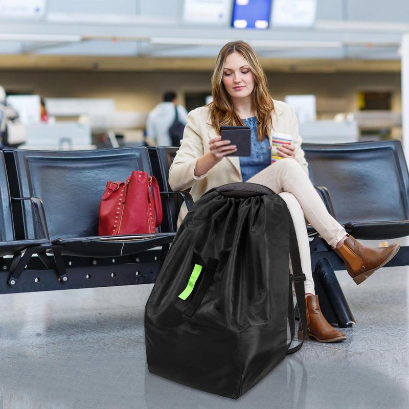 Assento de carro avião saco de viagem resistente capa de assento de carro saco de viagem à prova dwaterproof água espaçoso portador de bebê acessórios para família adolescente