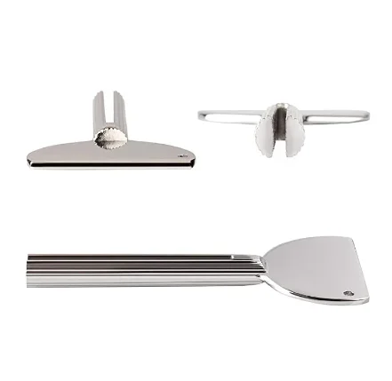 Zahnpasta Squeezer Zahnpasta Roller Tube Edelstahl Rolling Zahnpasta Squeezer reduzieren Abfall multifunktional für Badezimmer