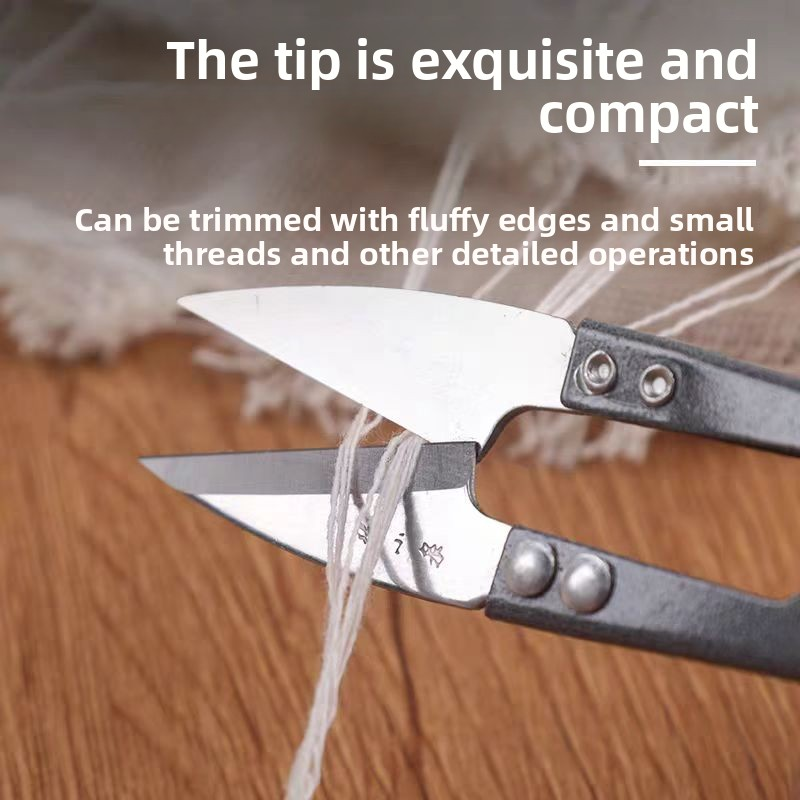1 Stuks Veelkleurige Trimmen Naaischaar U-vorm Clippers Garen Roestvrij Staal Voor Diy Sieraden Craft Maken Schaar Tailor Tool