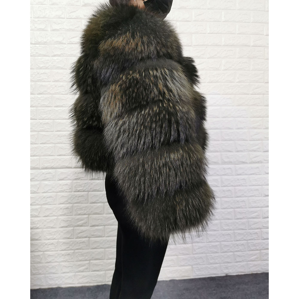 2024 trend natürliche pelz echt pelzmantel frauen jacke Leder Frau kleidung neue outerwears Weibliche Weste