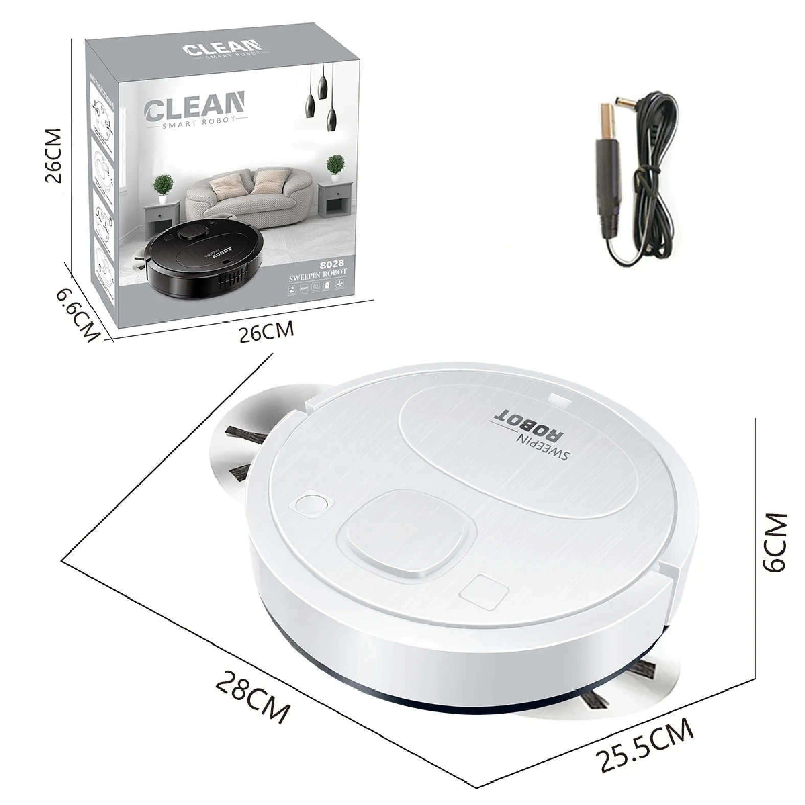 Xiaomi Smart Wireless Sweeping Robot Ultra-quiet Remote Control Vacuum Floor Cleaner Carpet Mopping Machine For Home Office Use