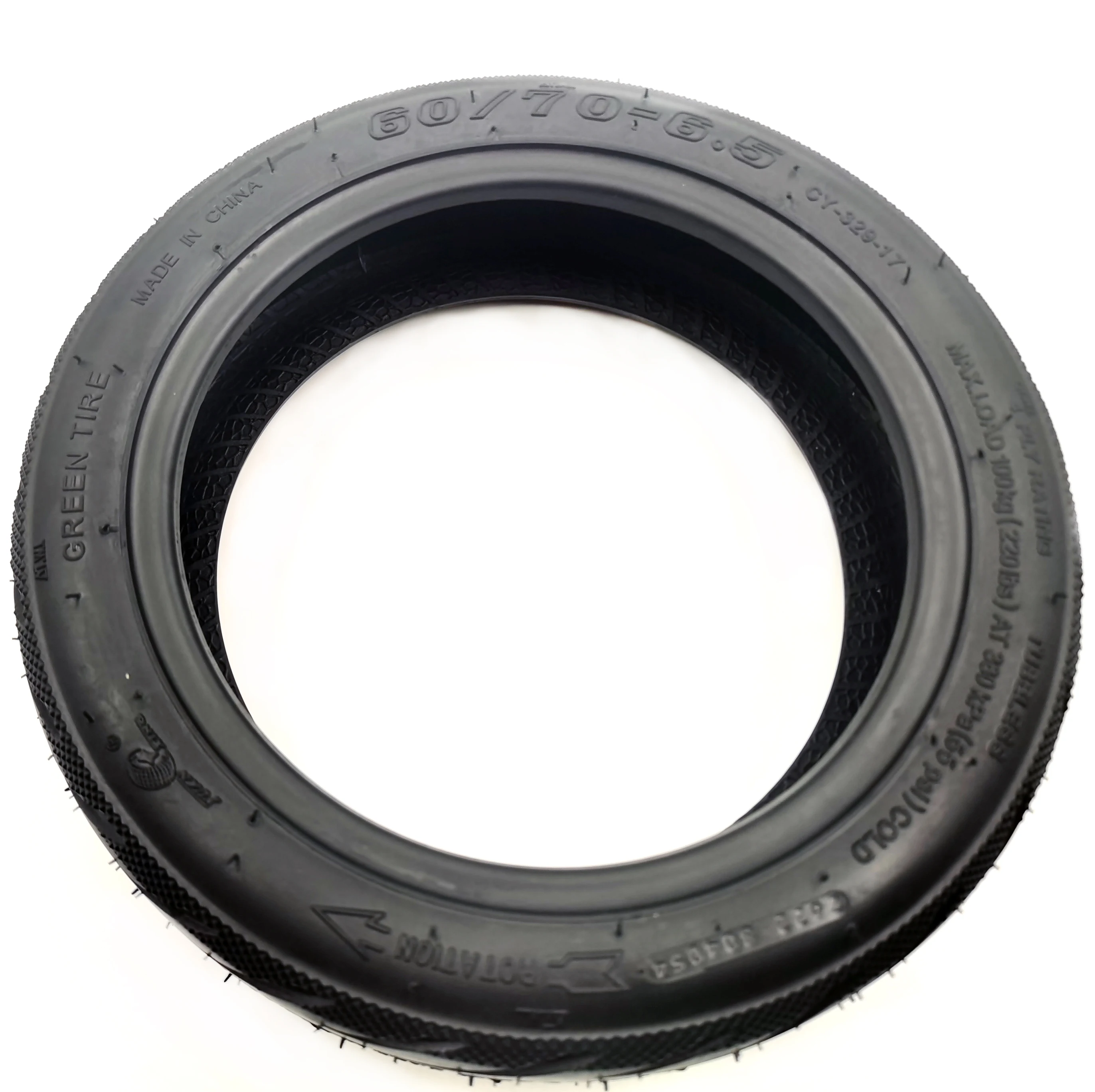 Original Tubeless Tire for Ninebot G30 Max G30D, Built in Live Glue, Explosion Proof Tires, 60/70-6.5