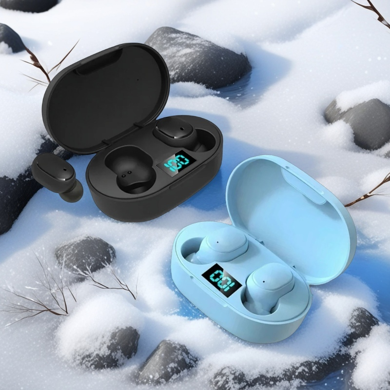 TWS E6S Bluetooth Earphones Wireless Bluetooth Headset Noise Cancelling Headsets With Microphone Headphones For Xiaomi Redmi