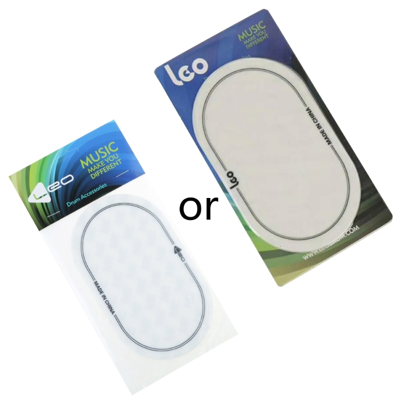 Parche Protector de batería, accesorio de percusión de 2 piezas, Pedal doble/único, ideal para regalo de repuesto