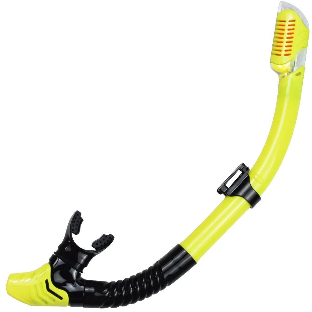 ท่อดําน้ําแห้ง Easy Breath ดําน้ํา Splash Guard วาล์วด้านบนว่ายน้ําใต้น้ําอุปกรณ์สําหรับผู้ใหญ่เด็กชายหญิงเยาวชน