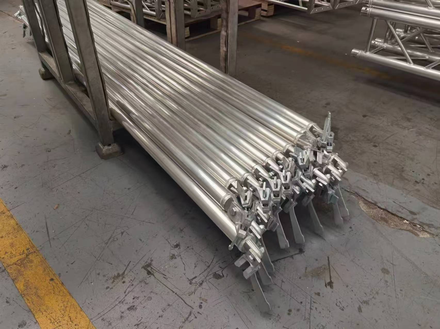 China Supplier Metal Aluminum Portable Scaffolding for Concert on Sale Support Customized