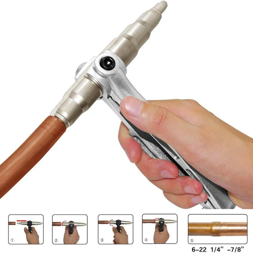 Copper Pipe Expander Expander Tool Handheld Cooler Universal Tool for Manual Air Conditioning