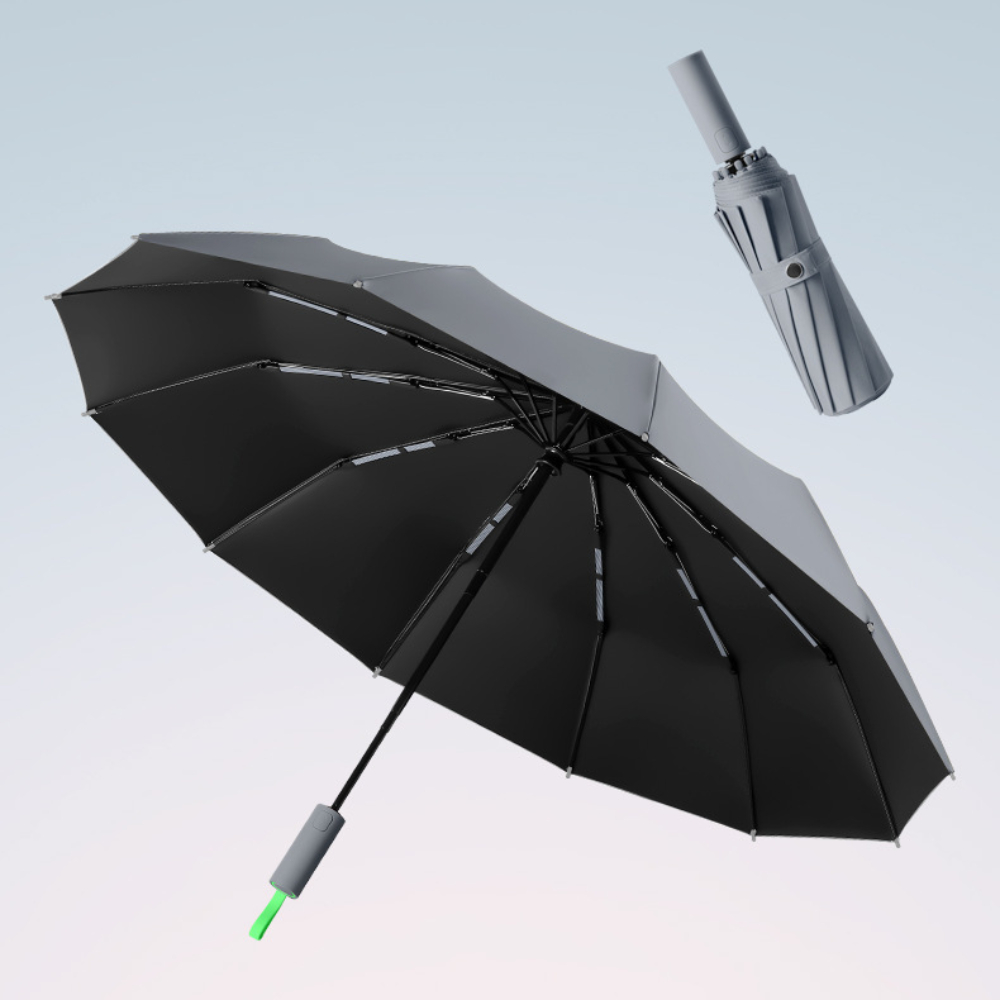 72-Knochen-Sonnenschutz, superstark, winddicht, automatischer Regenschirm, UV-Schutz, faltbar, Sonnenschutz, Sturmschutz, große Größe, umgekehrte Regenausrüstung