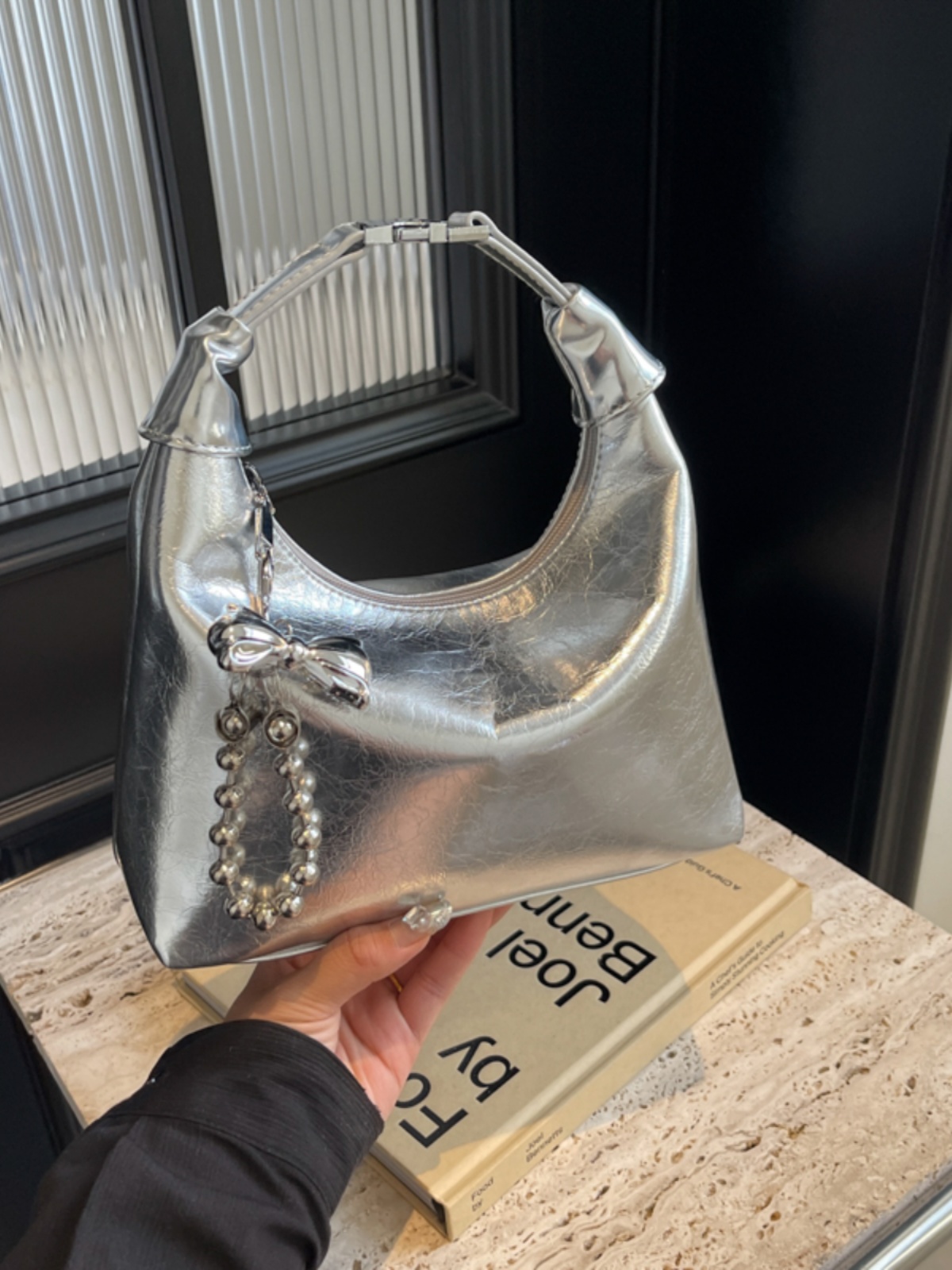 Bolsa Transversal E em Forma de Dumpling para Mulheres, Alta Qualidade, Moda Verão 2024, Versátil, Bolsa de Ombro Única