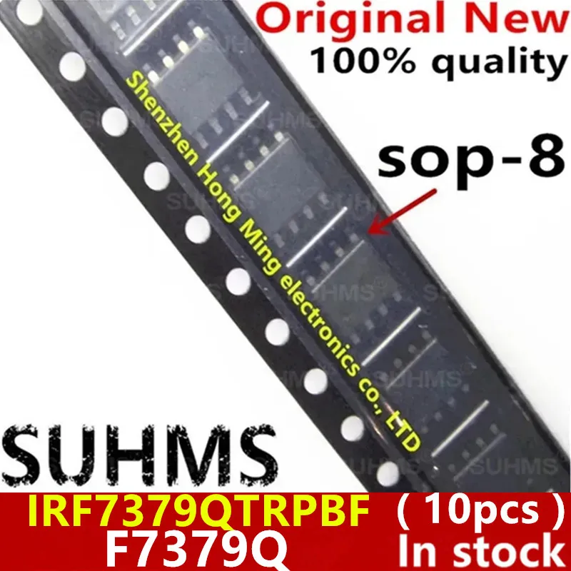 (10 Stück) 100 % neu IRF7379QTRPBF IRF7379Q IRF7379 F7379Q sop8
