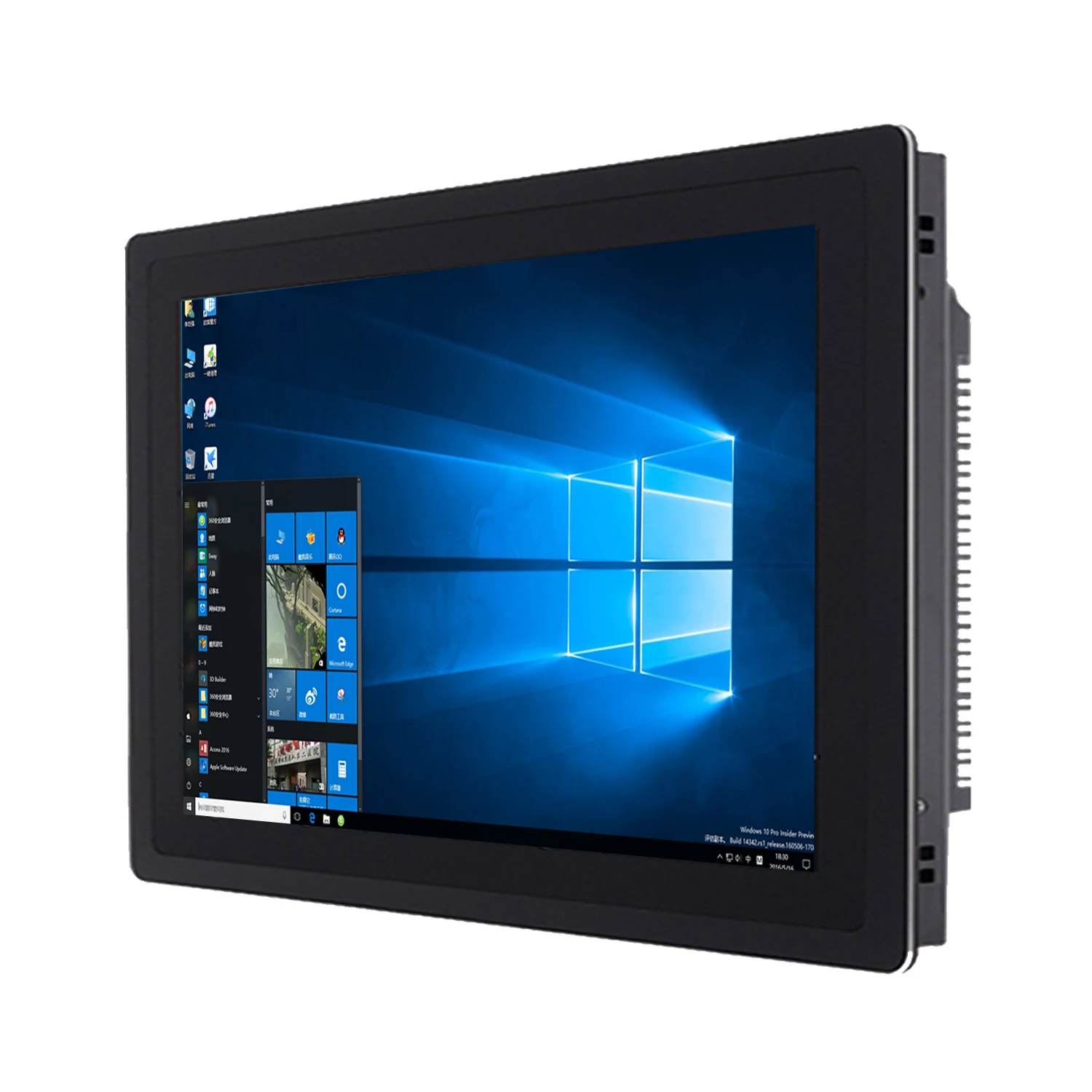 17 19 21,5-calowy przemysłowy tablet dotykowy typu all-in-one z pojemnościowym ekranem dotykowym i wbudowanym Wi-Fi com win10 pro