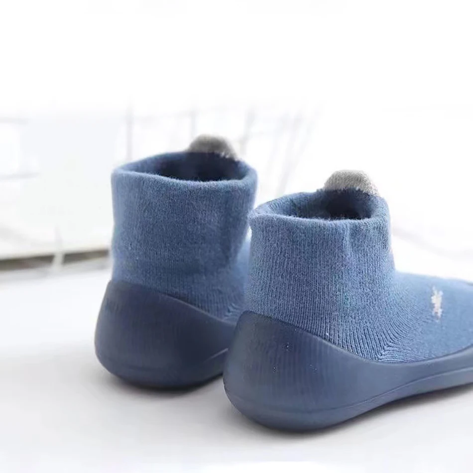 เด็ก Anti-SLIP ถุงเท้า Soft Sole ทารก Booties สําหรับทารกแรกเกิดฤดูใบไม้ผลิฤดูใบไม้ร่วงสัตว์ในร่มความปลอดภัย Comfort First Walkers รองเท้า