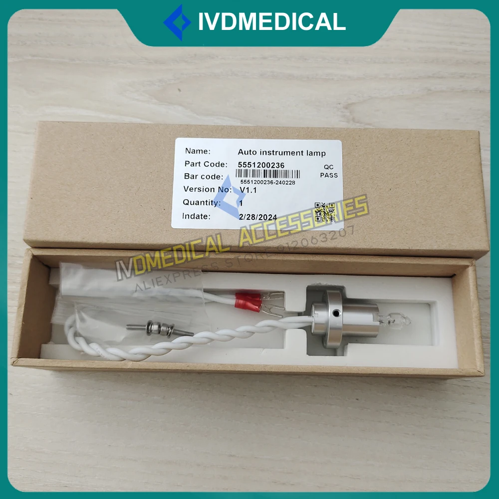 Lámpara halógena Original Urit 8210 12V20W, analizador bioquímico Urit 8230 8240 8260 8460 12V 20W 8021A 8030 8400