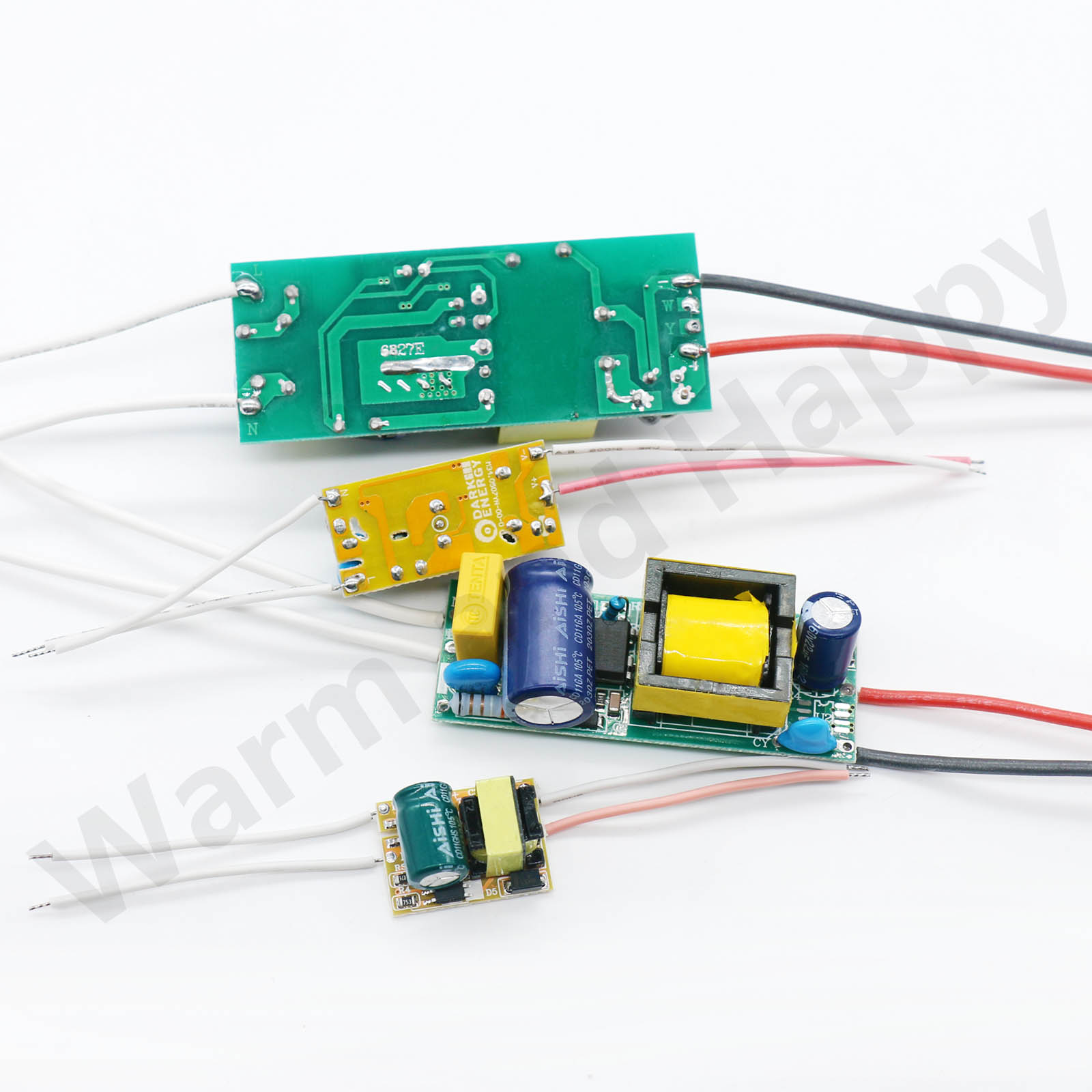 Controlador LED fuente de alimentación de 300mA 220V a CC para iluminación LED 1-3W 4-7W 8-12W 12-18W 18-25W 25-36W accesorios de transformador integrados