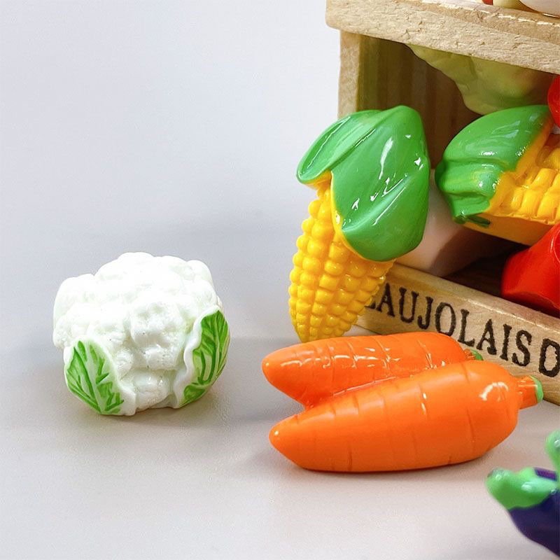 Мини-игрушки с фруктами, игрушки для овощей, мини-модели еды, детский сад, мини-игрушки для украшения дома