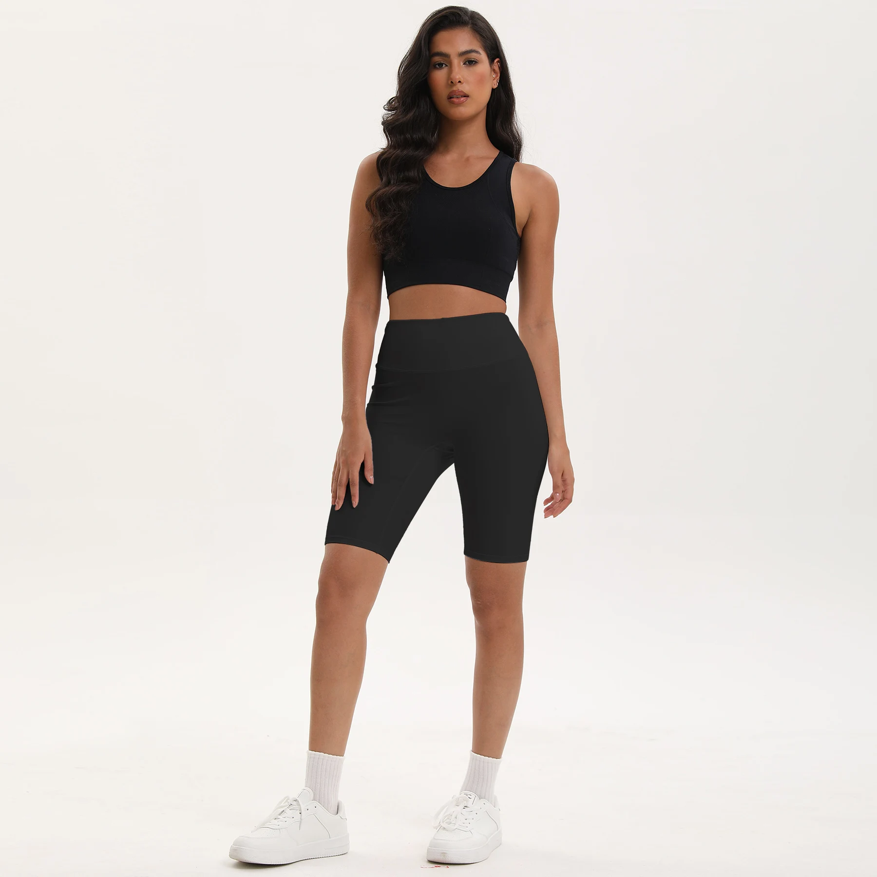 Frauen Sport Shorts Hohe Taille Yoga Shorts Slim Fit Butt Lift Gym Laufen Hohe Elastische Shorts Hohe Qualität Fitness Shorts