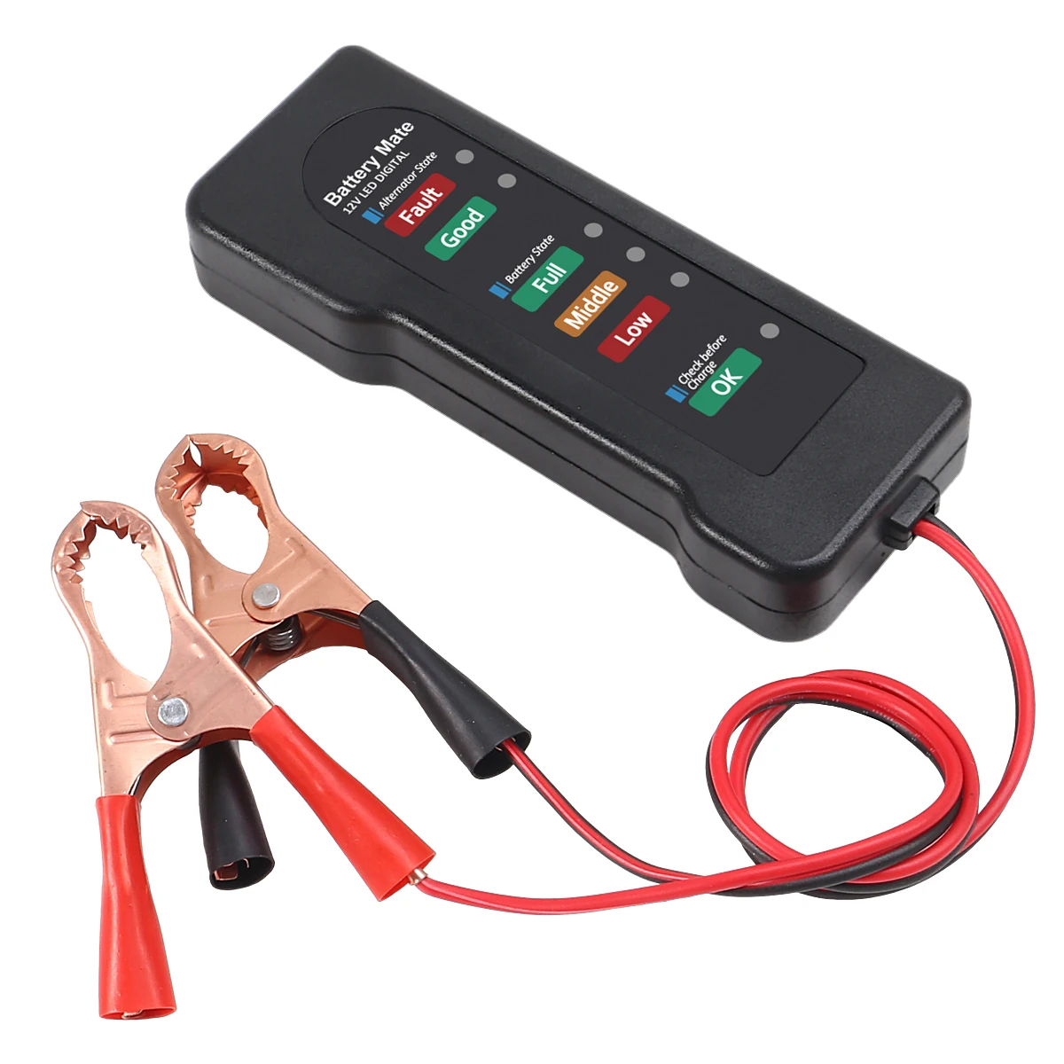 เครื่องทดสอบแบตเตอรี่รถยนต์ 12V, เครื่องทดสอบกระแสสลับยานยนต์, เครื่องตรวจสอบแบตเตอรี่, เครื่องวิเคราะห์เพื่อตรวจสอบเครื่องกําเนิดไฟฟ้ากระแสสลับและระบบชาร์จแบตเตอรี่