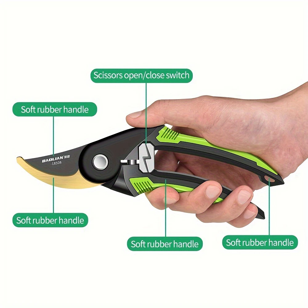 Superior Sharpness and Ergonomic Non-Slip Grip for Maximum Efficiency