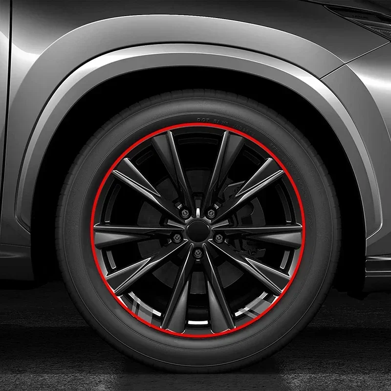 Tira protectora Universal para llanta de coche, Protector de borde de rueda, pegatina para rueda de coche, cubiertas de cuidado de protección de neumáticos, estilo de coche