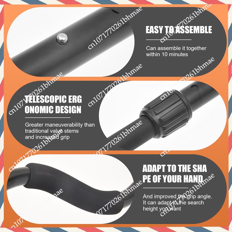 -A21Z Acessórios de detector para tx850 detector de metais caçador de ouro apoio de braço e haste sem unidade de controle e bobina