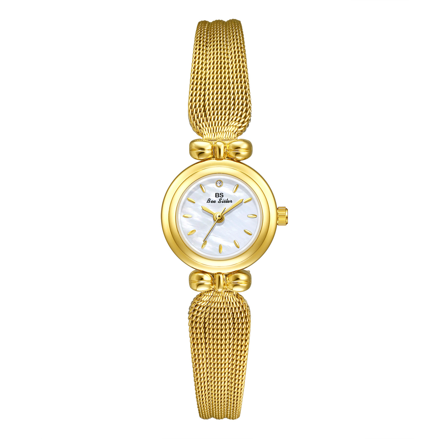 UTHAI, relojes de pulsera de joyería de oro de marca de lujo ligeros para mujer, relojes de pulsera de cuarzo a la moda resistentes al agua con temperamento para mujer, regalo