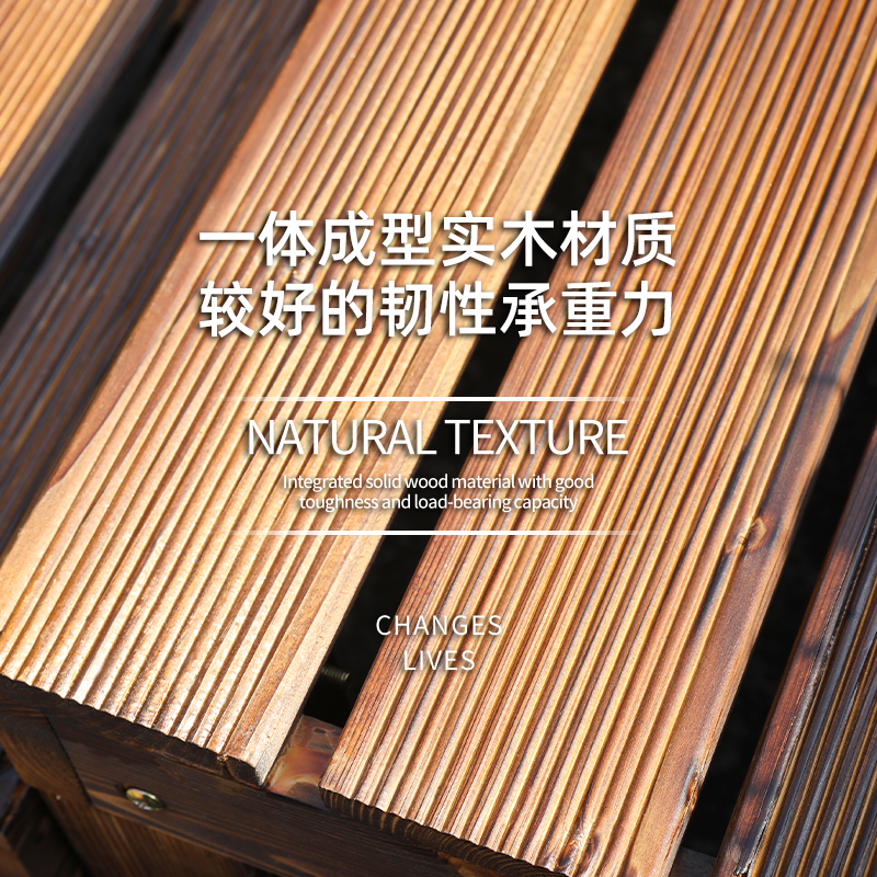 Outdoor step steps, foot balcony, wooden staircase, entrance staircase, stepboard, wooden floor, booster stool