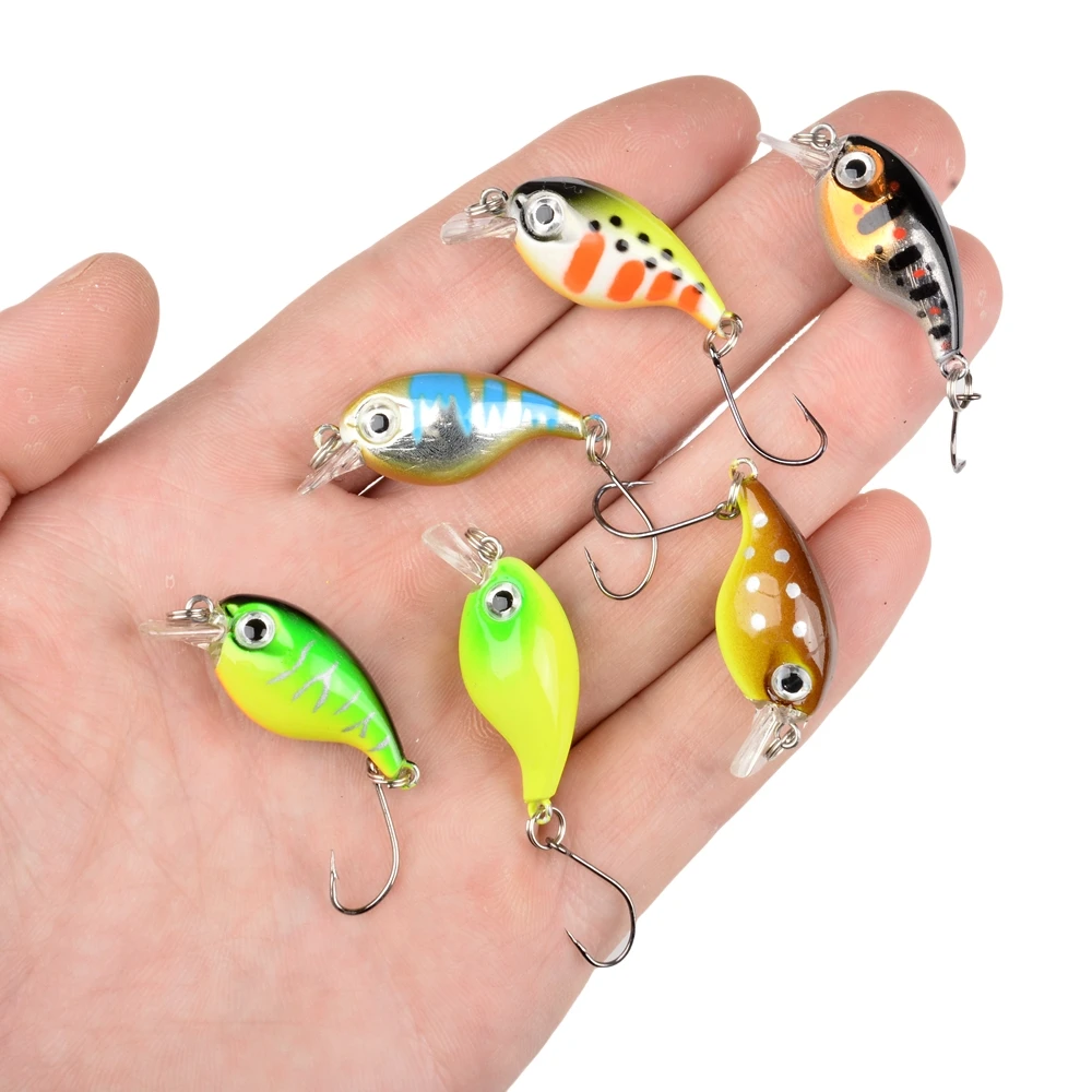 1Pcs 2.1g Mini Fishing Wobbler Lures Floating Crankbait For Pike Walleye Bass About Artificial Hard Bait Goods Accessorie