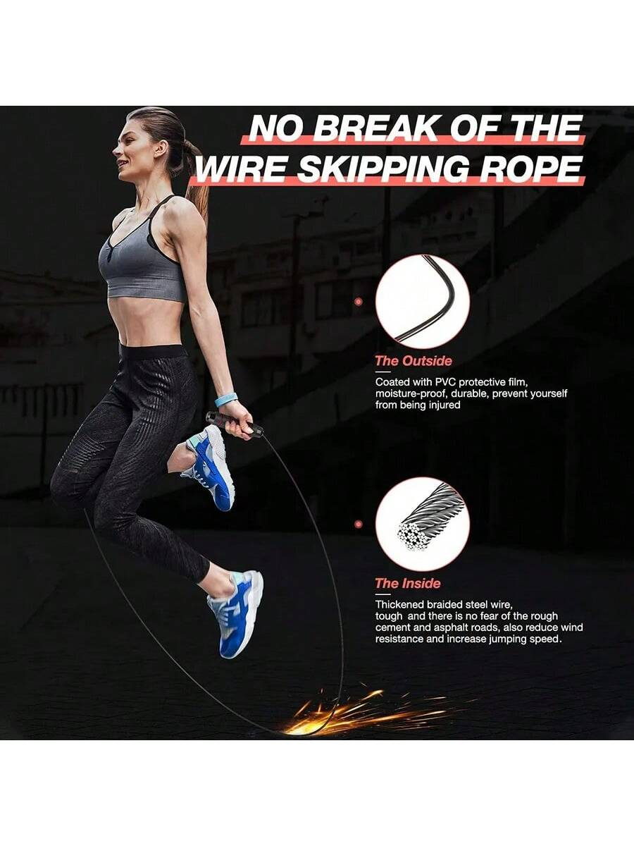 3M Bearing jump rope Tangle-Free jumping rope speed Crossfit cuerda para saltar Equipments Skipping adjustable skipping rope
