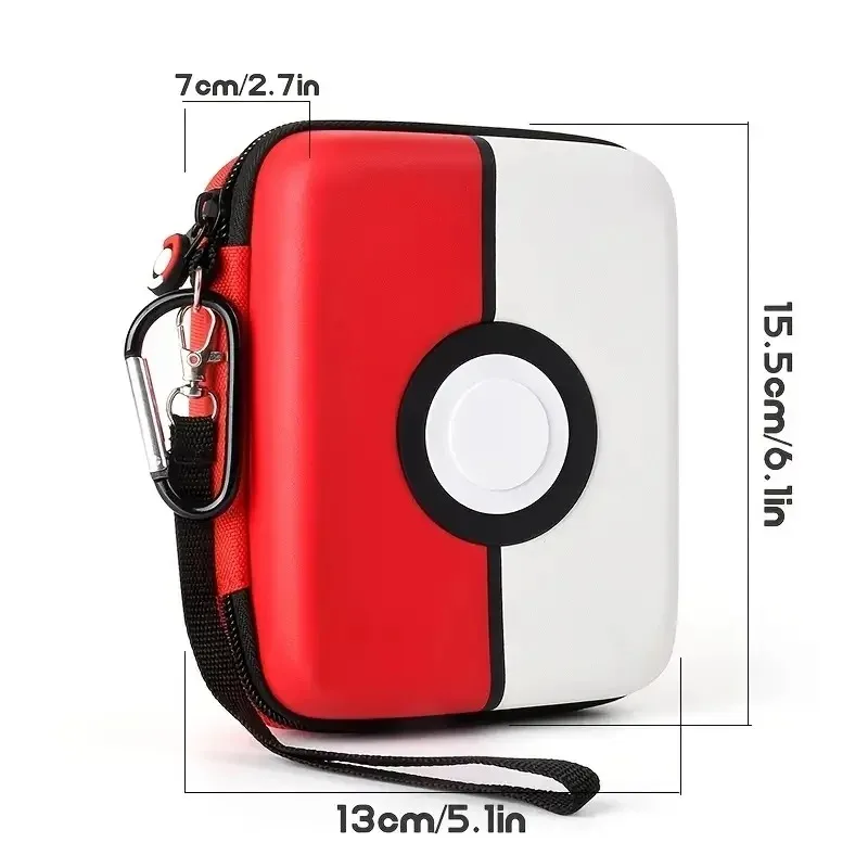 Hard Shell TCG Storage Box: 400+ Card Capacity, Suitable for MTG/PTCG/SKYJO - Trading Card Storage and Gift Preparation