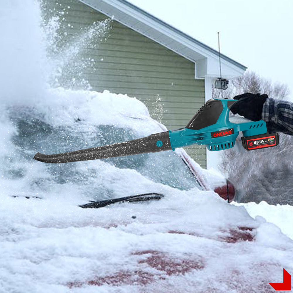 Ventilador de ar elétrico sem escova, 5500w, 46000rpm, sem fio, eficiente, folha, neve, poeira, ferramenta alta poderosa para makita, bateria de 18v