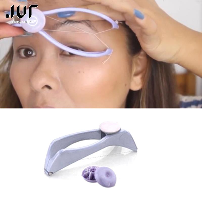 Mini épilateur facial pour femmes, épilateur à filetage de printemps, désimule les poils du visage, maquillage à faire soi-même, outil de beauté pour joues, blogueur oculaire
