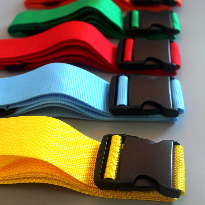 1 peça alça de bagagem de náilon ajustável mala de viagem fivela cinta cinto de bagagem acessórios de viagem mala embalagem cinto de segurança