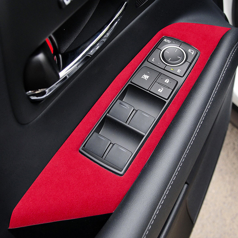 Matras dekorasi Interior mobil, untuk Lexus RX 270 350 450h AL10 MK3 2013 2014 2010 ~ 2015 Suede